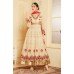 Indian Maxi Cream Party Evening Wedding Anarkali Suit (Ready Made)